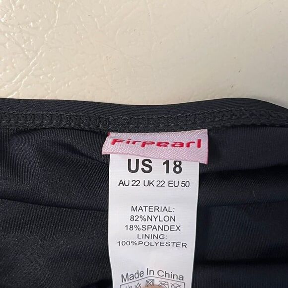 Women's Tankini Swimsuits Two Piece Swimsuit - Size 18 - Picture 9 of 10